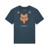 T-SHIRT DAMSKI FOX IMAGE PRINT DEEP COBALT XS